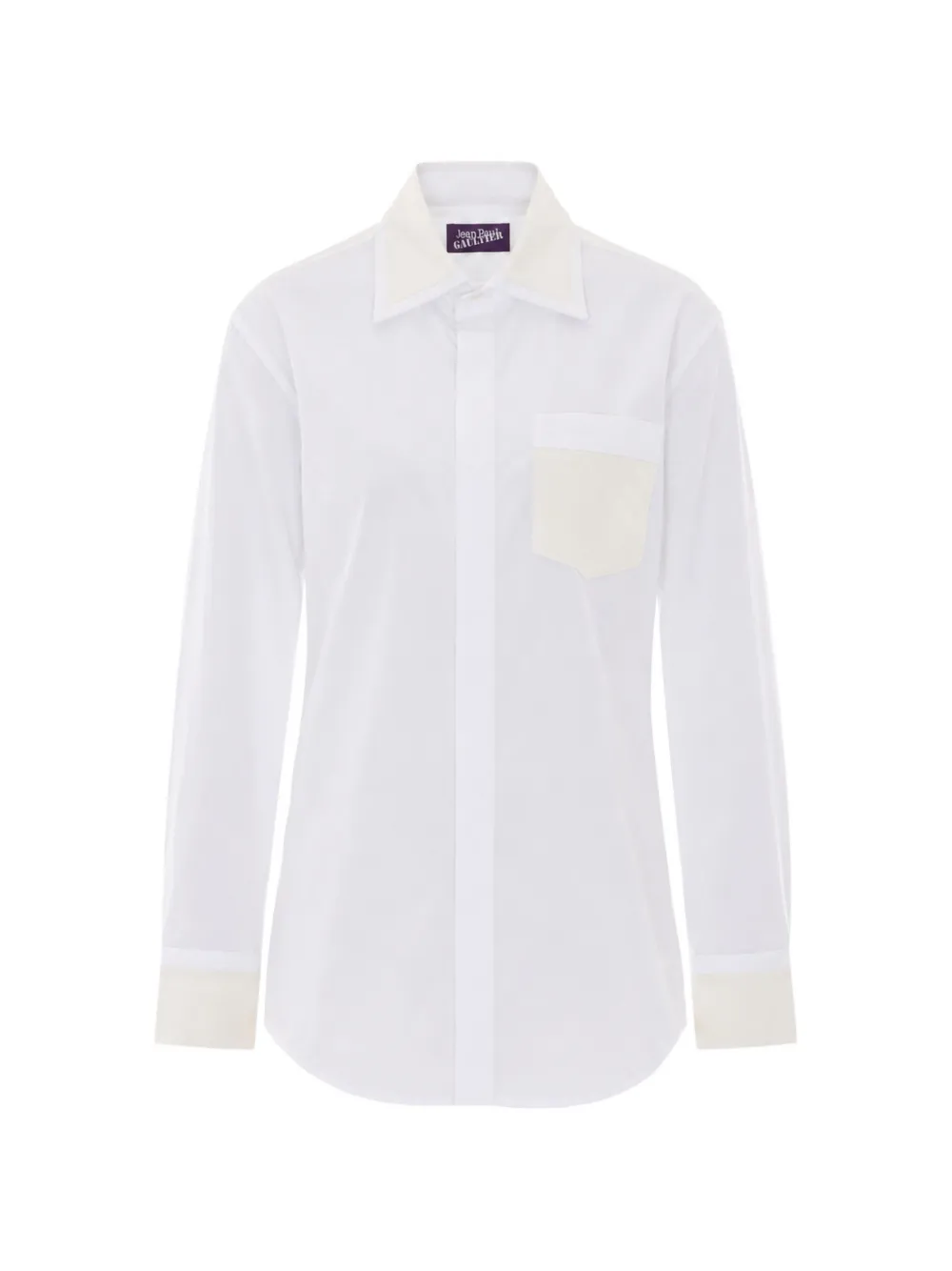 Jean Paul Gaultier the satin tailored shirt - Bianco