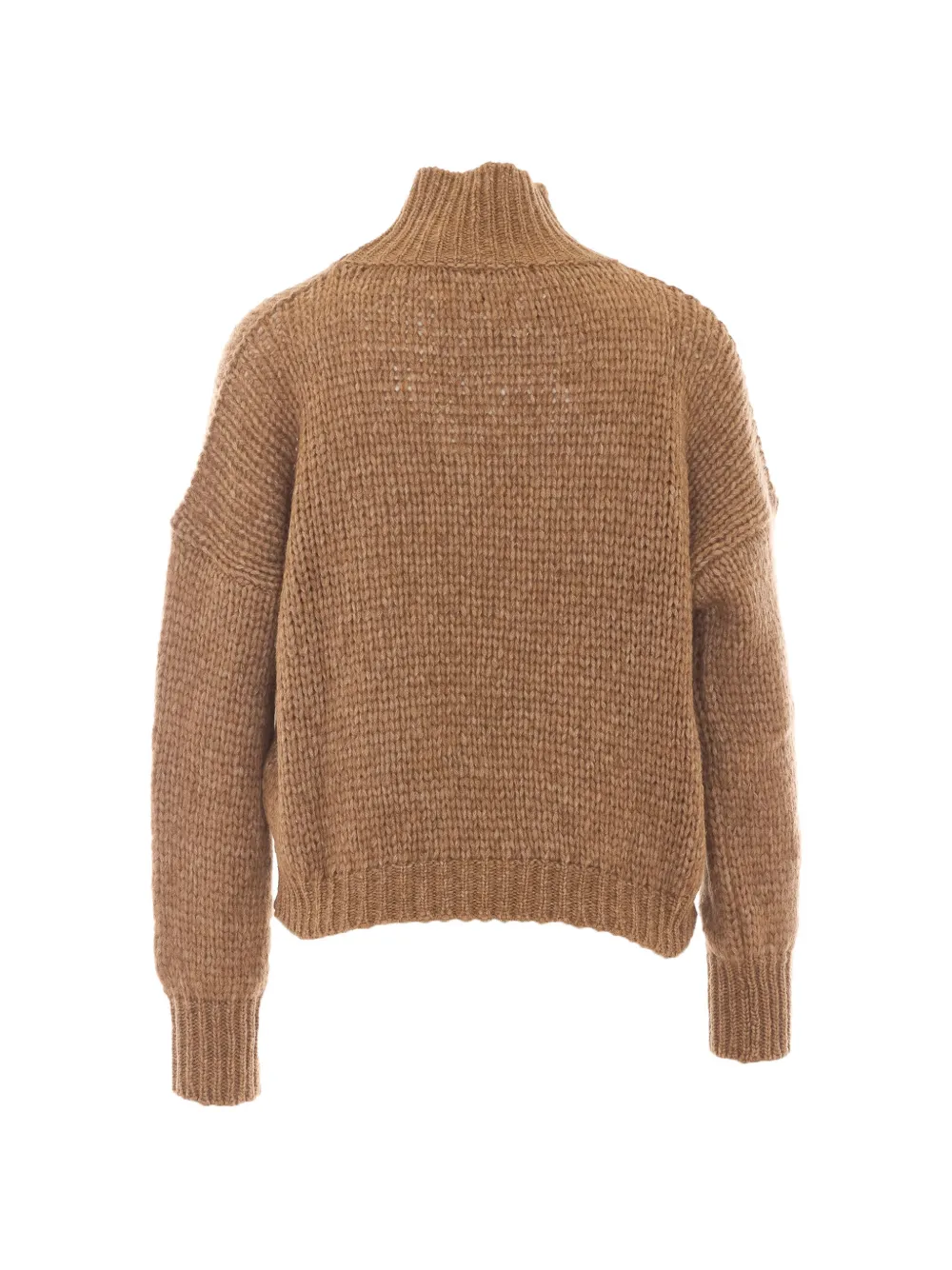 Roberto Collina ribbed-knit roll-neck sweater Bruin