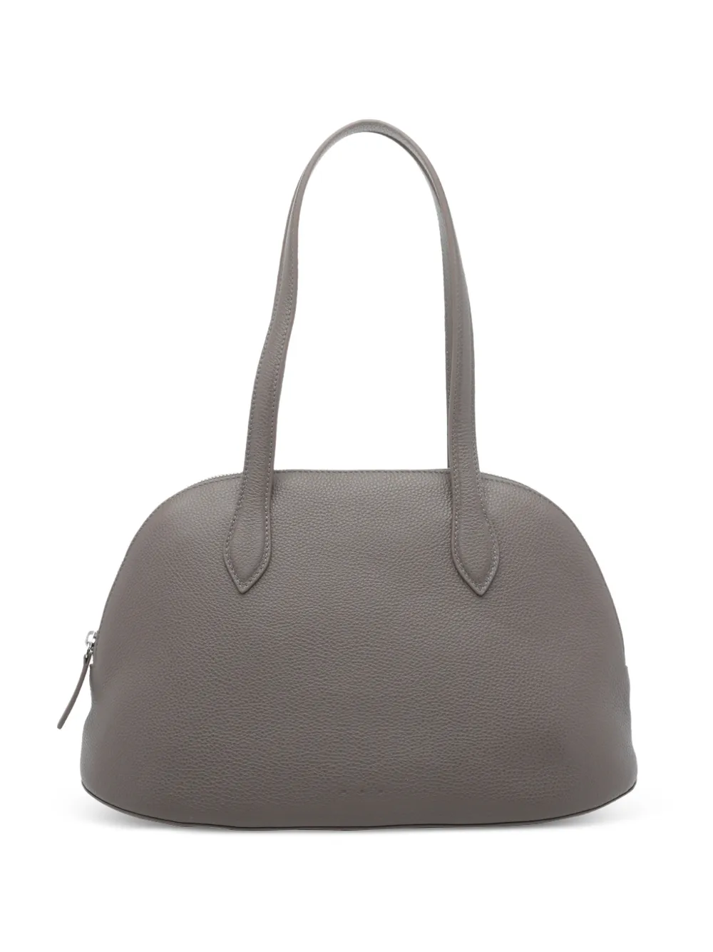 Aesther Ekme Cosmo grained-leather shoulder bag - Grigio