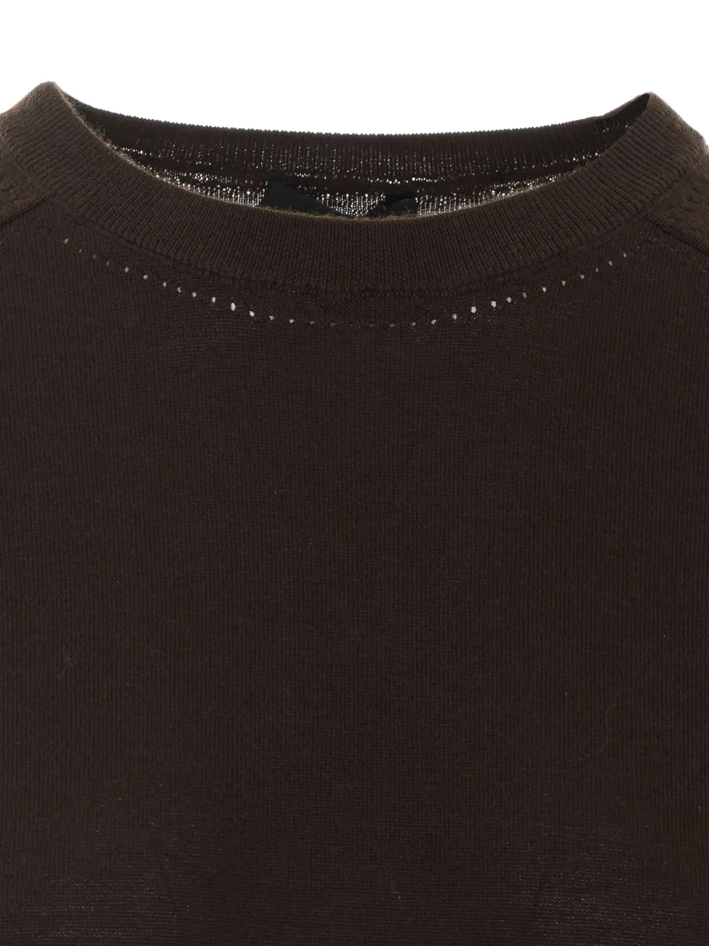 LIU JO metal-cuff sweater Bruin