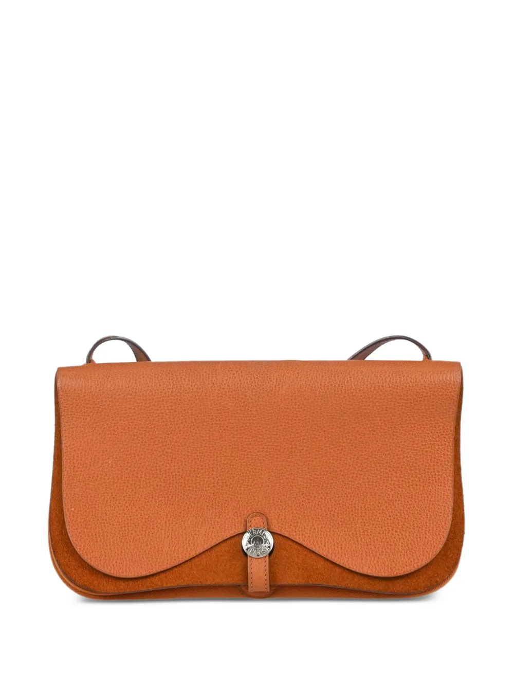 Hermès Pre-Owned 2005 Chevron Sac Colorado MM shoulder bag - Orange