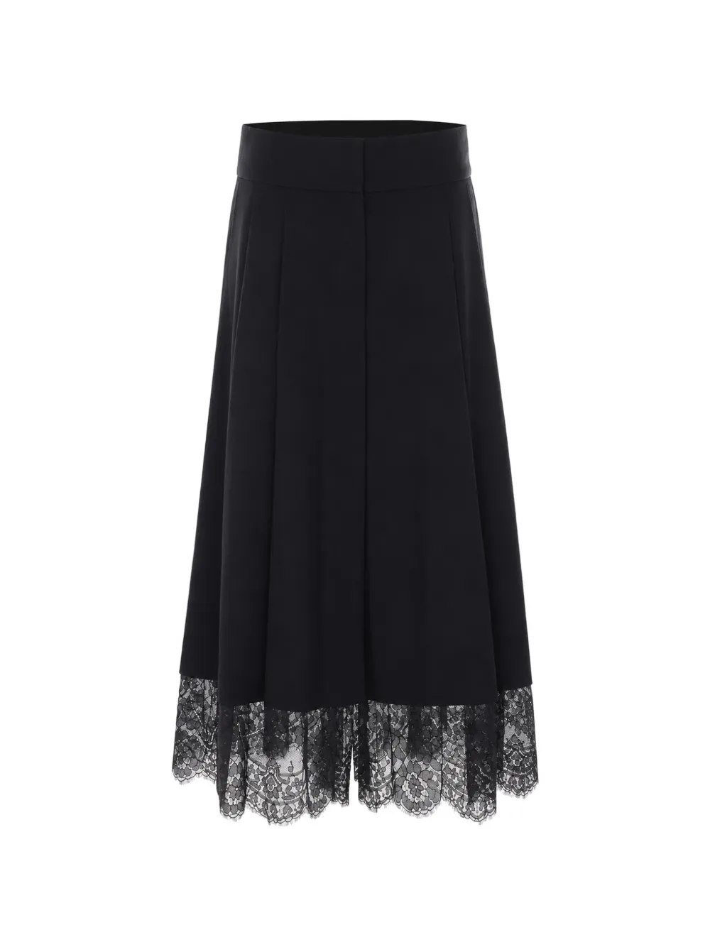 ZIMMERMANN lace-trim culotte trousers - Nero