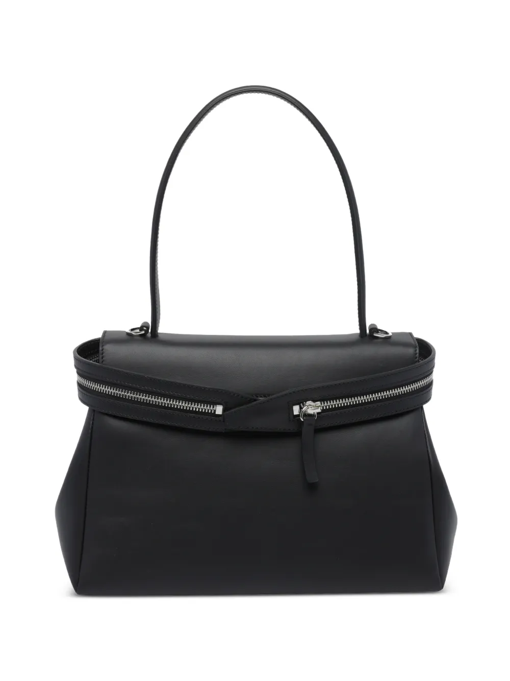 Aesther Ekme Joni zip-detail shoulder bag - Black