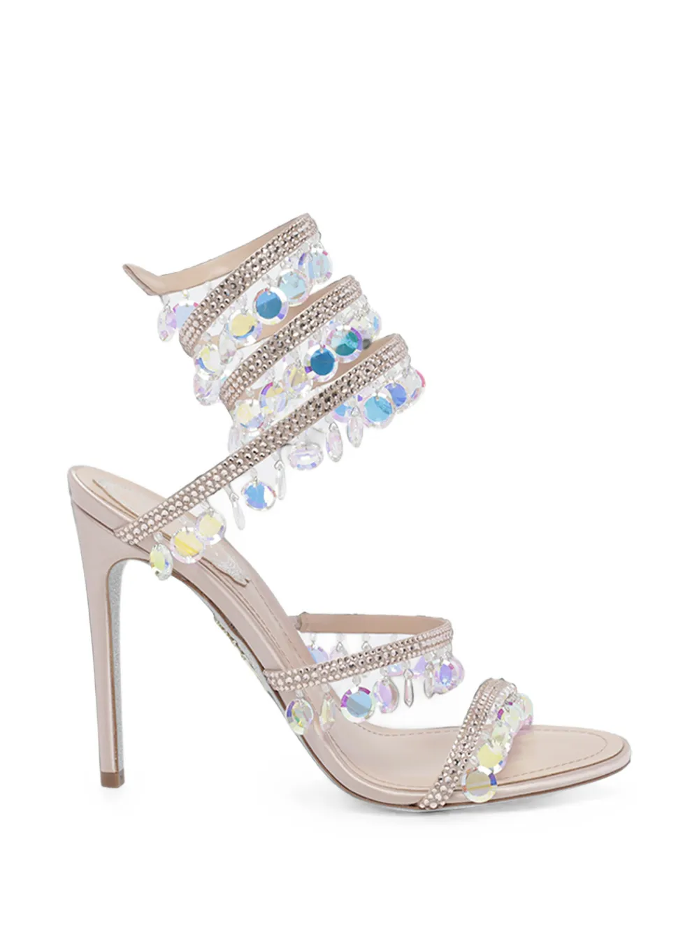 René Caovilla Chandelier crystal-embellished sandals