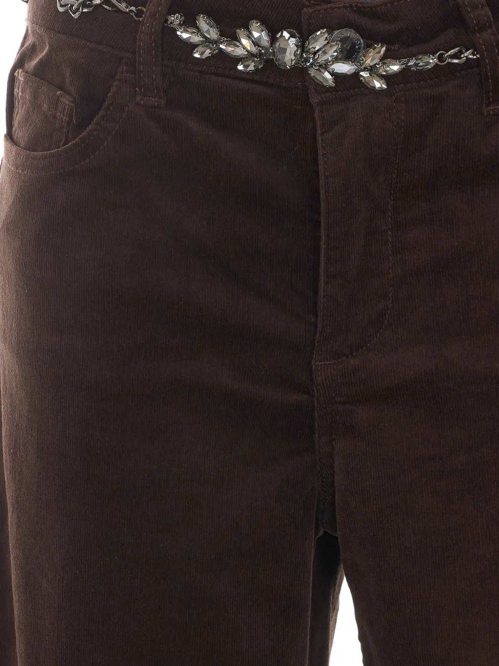 LIU JO flare trousers Bruin