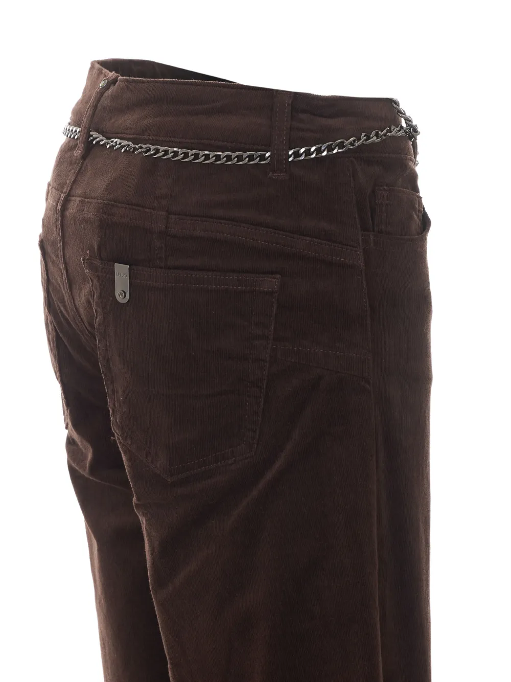 LIU JO flare trousers Bruin