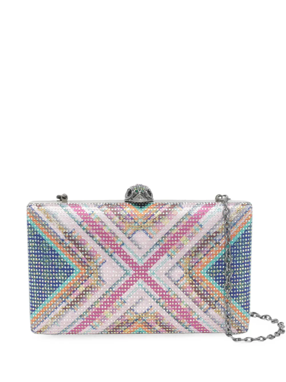 Kurt Geiger London crystal Kensington clutch - Rosa