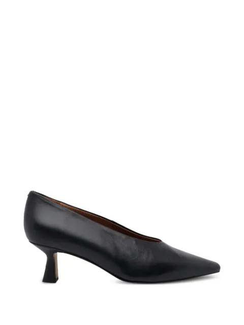 ANGEL ALARCON pointed-toe leather pumps