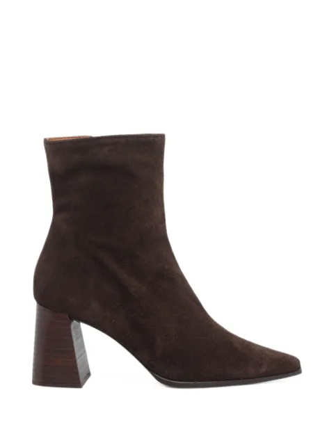 ANGEL ALARCON Trimia block-heel ankle boots