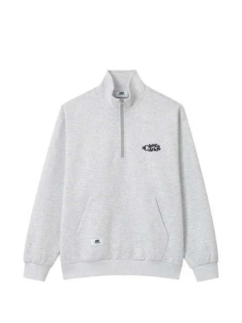 CHOCOOLATE sweat à col zippé