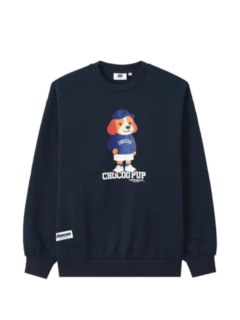 CHOCOOLATE sweat à imprimé graphique