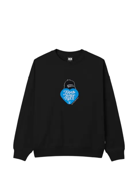 FINGERCROXX graphic-print sweatshirt