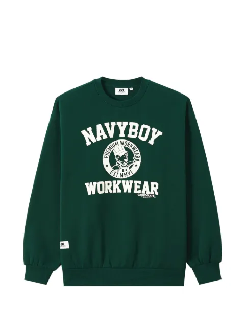 CHOCOOLATE graphic-print sweatshirt