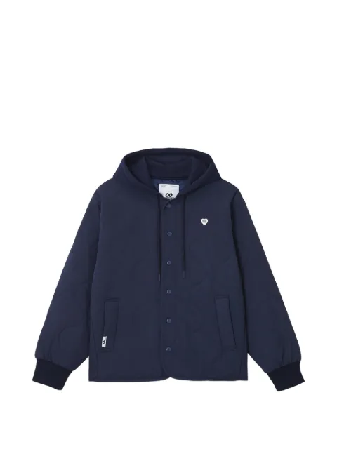 CHOCOOLATE quilted hooded jacket