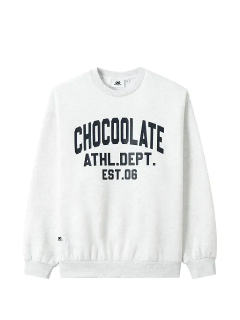 CHOCOOLATE logo-print sweatshirt
