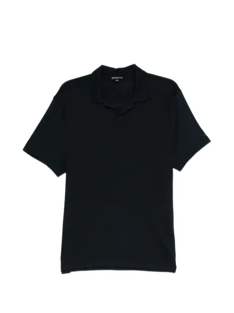 James Perse open-collar short-sleeve polo 