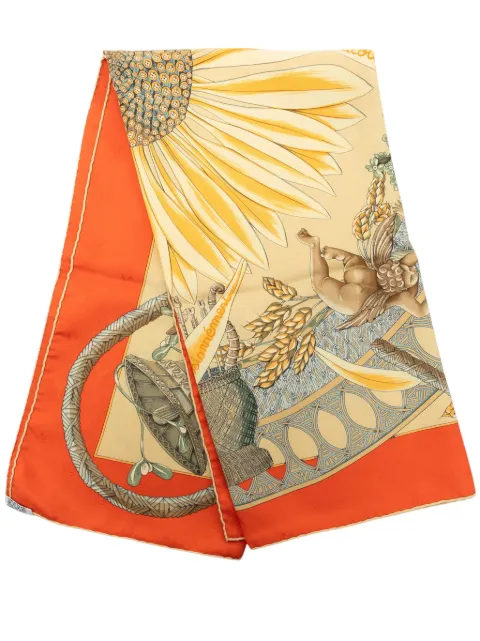 Hermès Pre-Owned 2000-2026 Amours Silk Scarf scarves