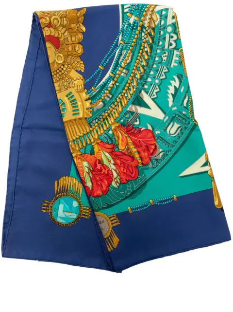 Hermès Pre-Owned 1980-2010 Mexique Silk Scarf scarves