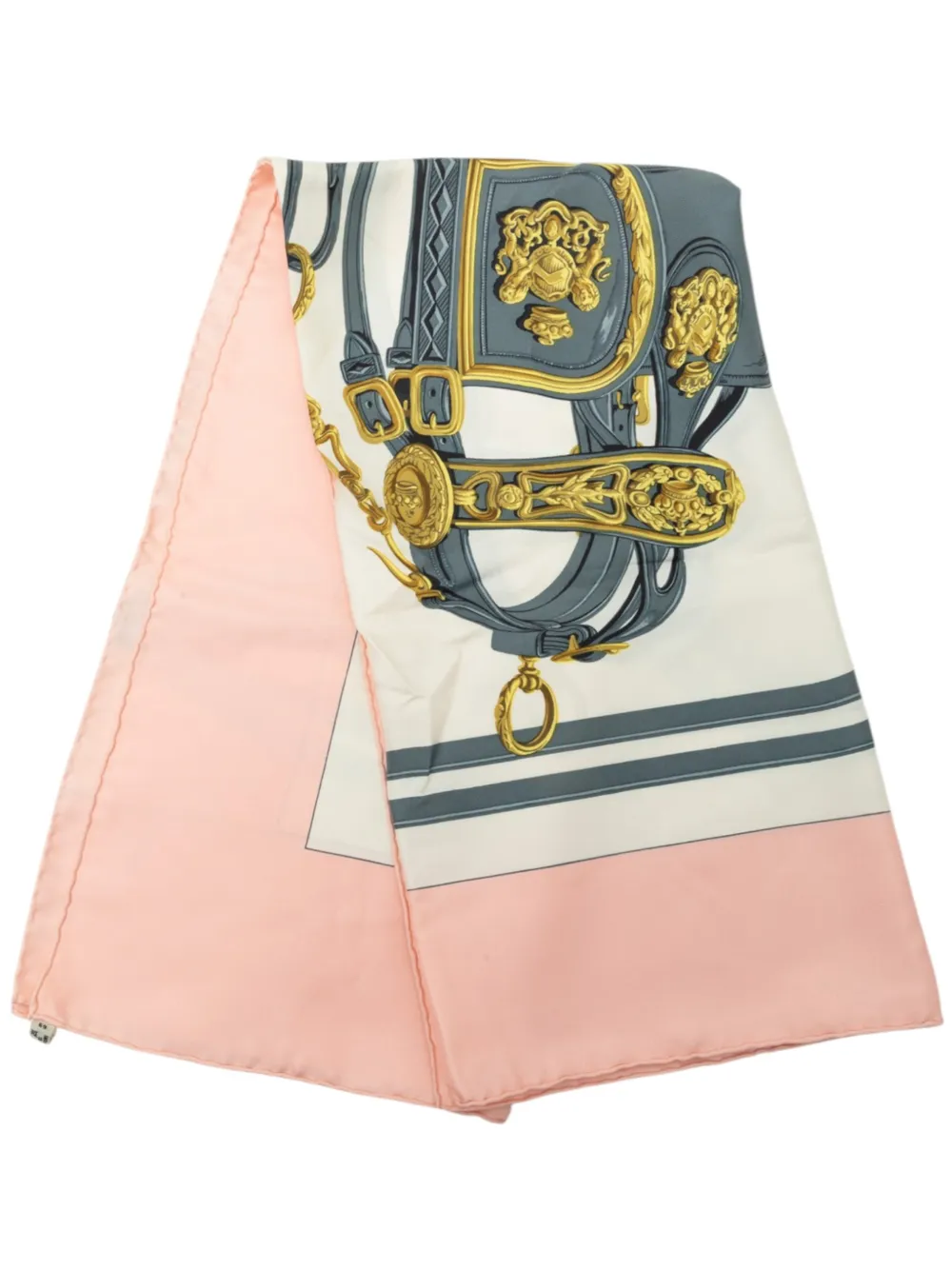 Hermès Pre-Owned 20th Century Brides de Gala Seidenschal 90cm - Rosa