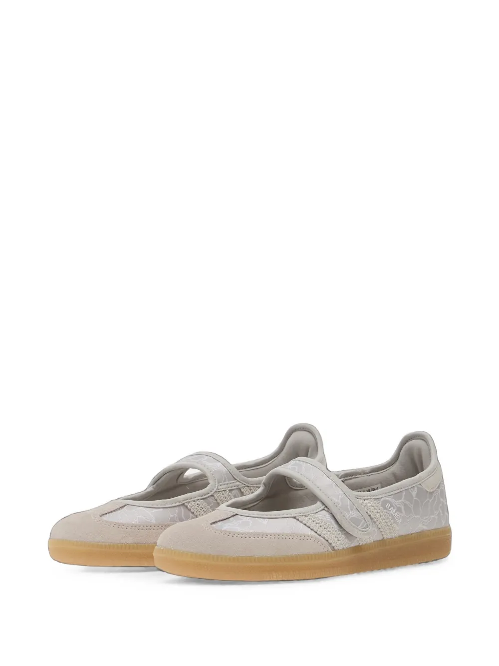 adidas Samba Jane round-toe low-top sneakers Grijs