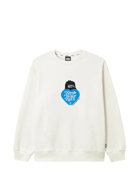FINGERCROXX graphic-print sweater