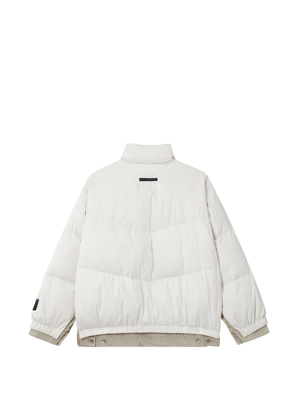 FIVE CM layered puffer jacket Wit