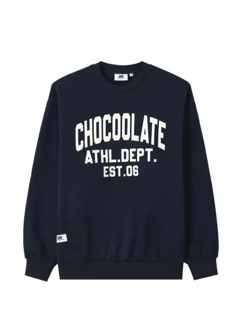 CHOCOOLATE logo-print sweatshirt