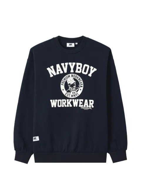 CHOCOOLATE graphic-print sweatshirt