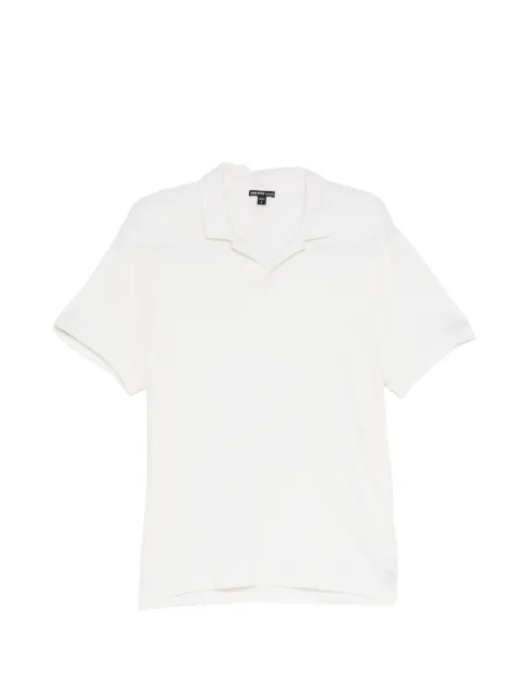 James Perse open-collar short-sleeve polo