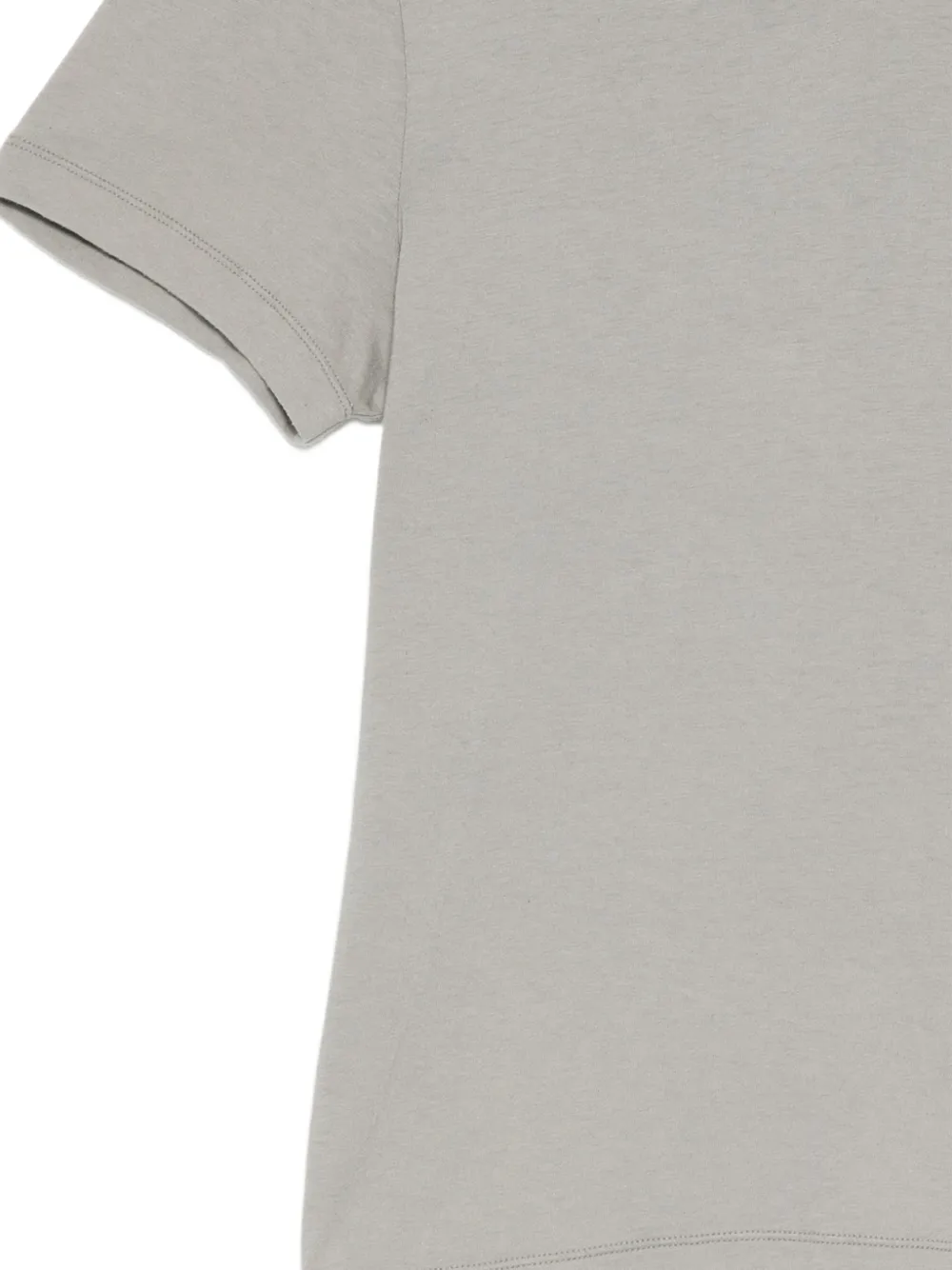 James Perse open-collar short-sleeve polo Grijs
