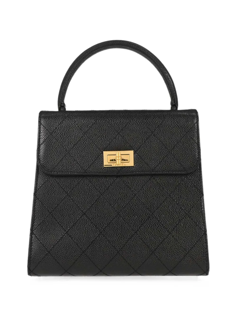 CHANEL Pre-Owned 1997-1999 Mademoiselle Lock tote bag - Nero