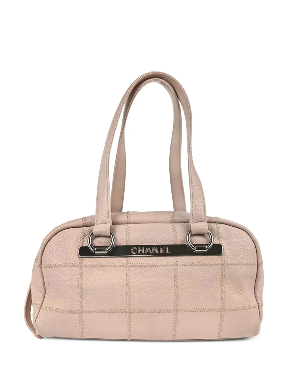 CHANEL Pre-Owned 2005 Choco Bar shoulder bag - Pink