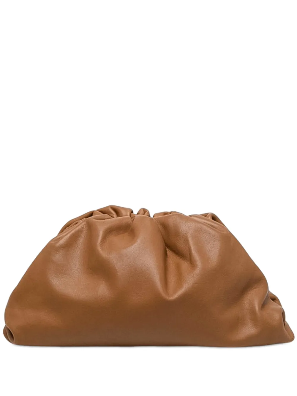 Bottega Veneta Pre-Owned pochette en cuir d'agneau The Pouch (2012-2026) - Marron Bottega Veneta Pre-Owned pochette en cuir d'agneau The Pouch (2012-2026) - Marron
