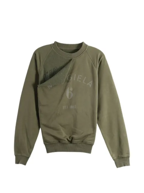 MM6 Maison Margiela double-layer sweatshirt