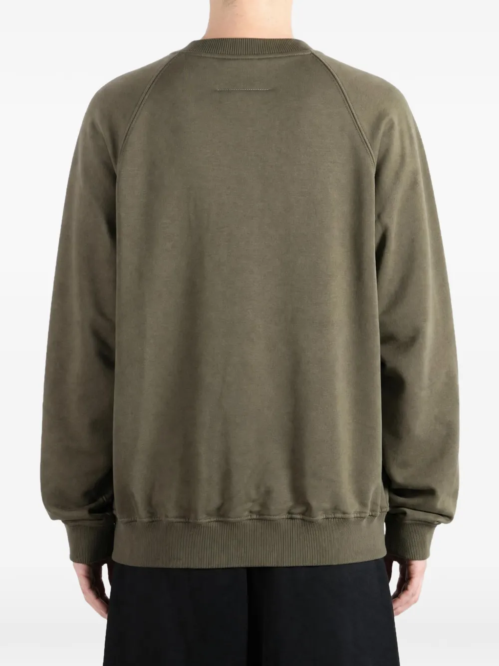 MM6 Maison Margiela Gelaagde sweater Groen