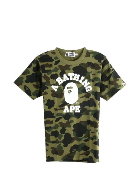 A BATHING APE® 1st Camo college T-shirt