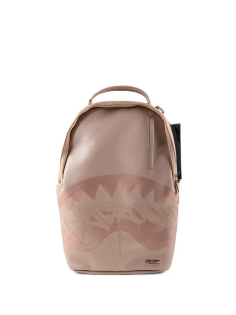Sprayground Shark Mouth logo-plaque backpack