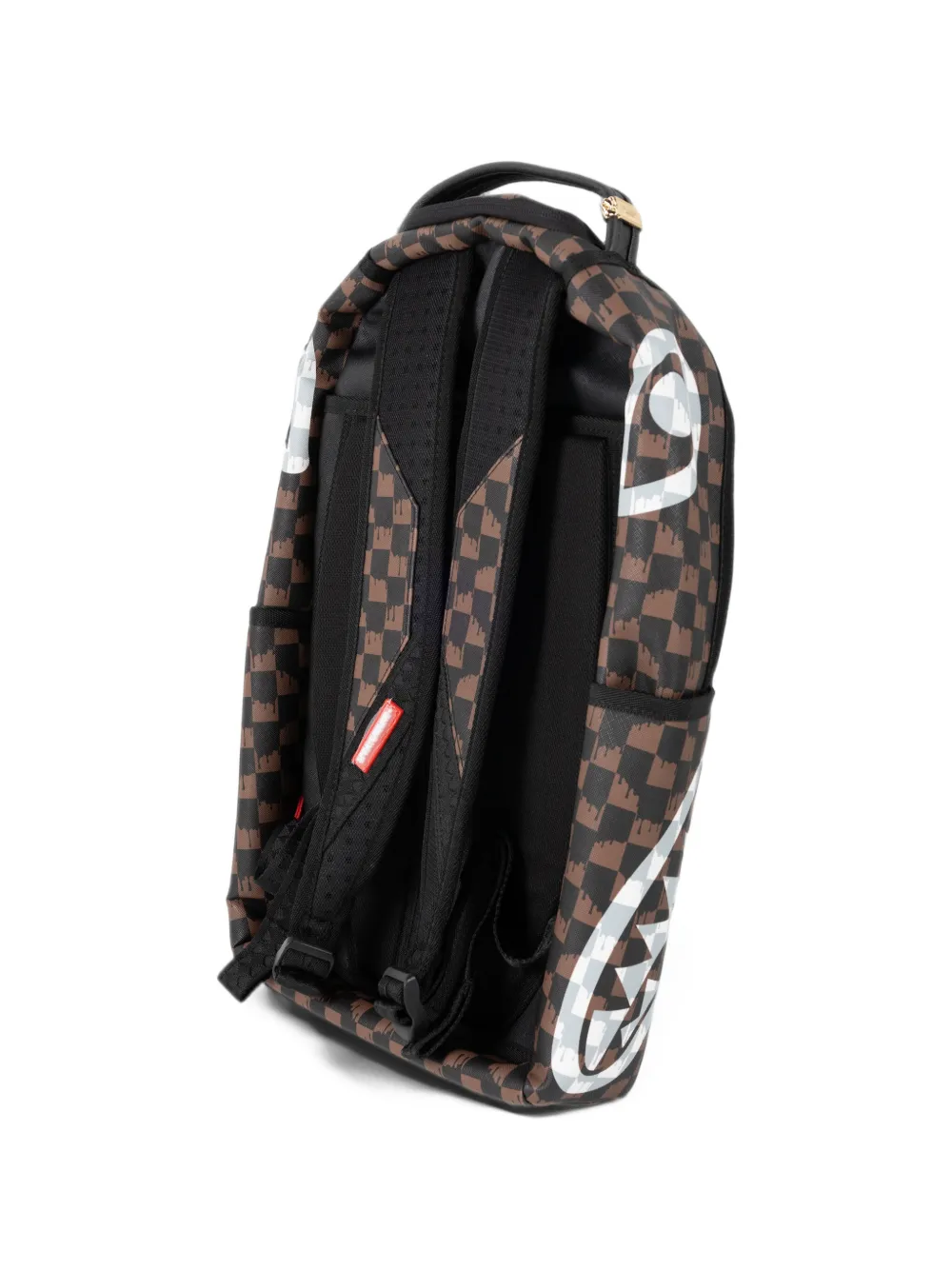 Sprayground Paris geruite rugzak Bruin