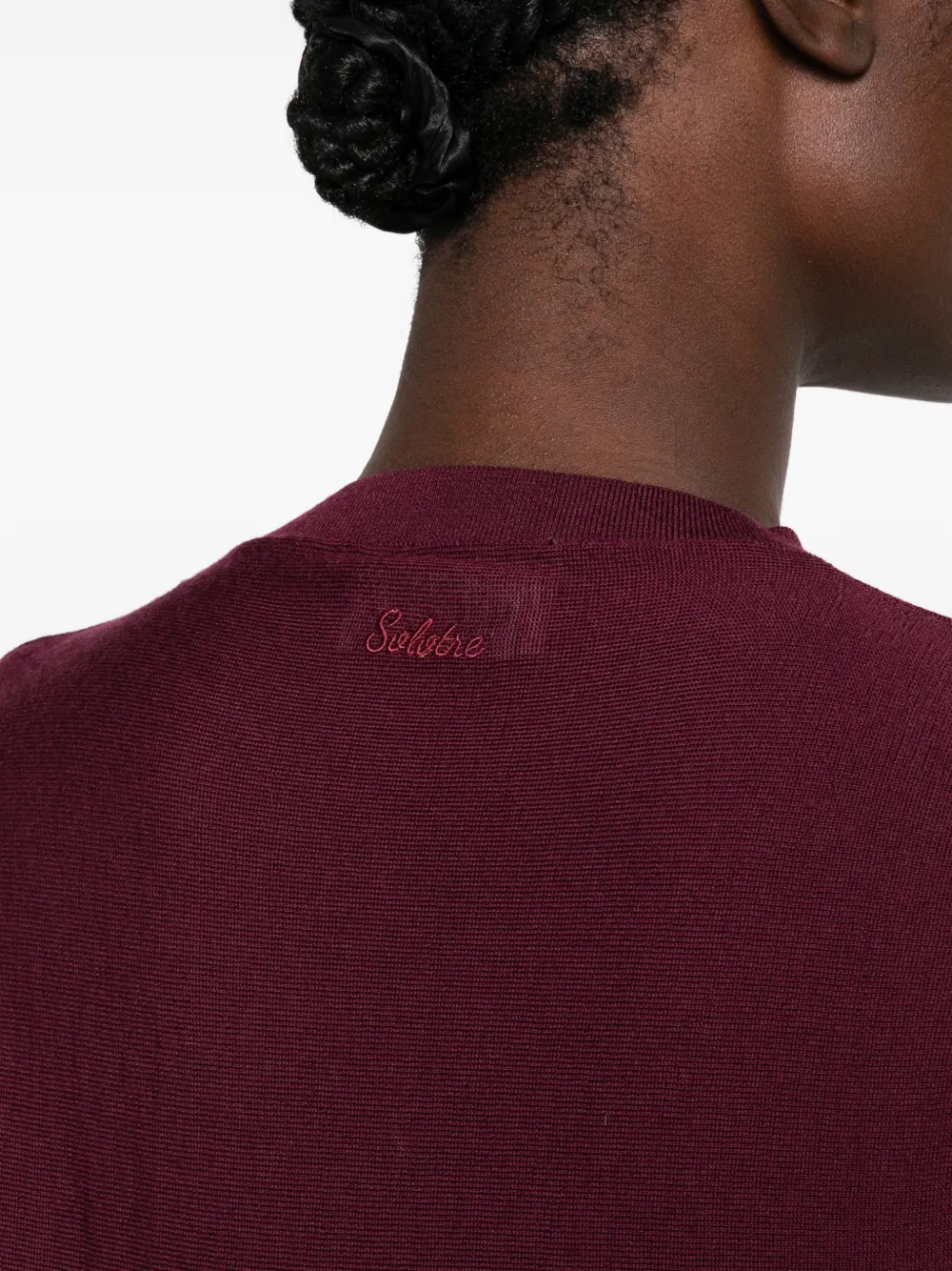 SOLOTRE Flared trui Rood