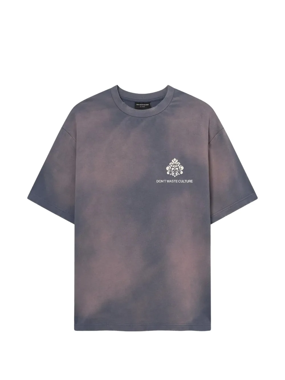 Don't Waste Culture logo-print tie-dye T-shirt