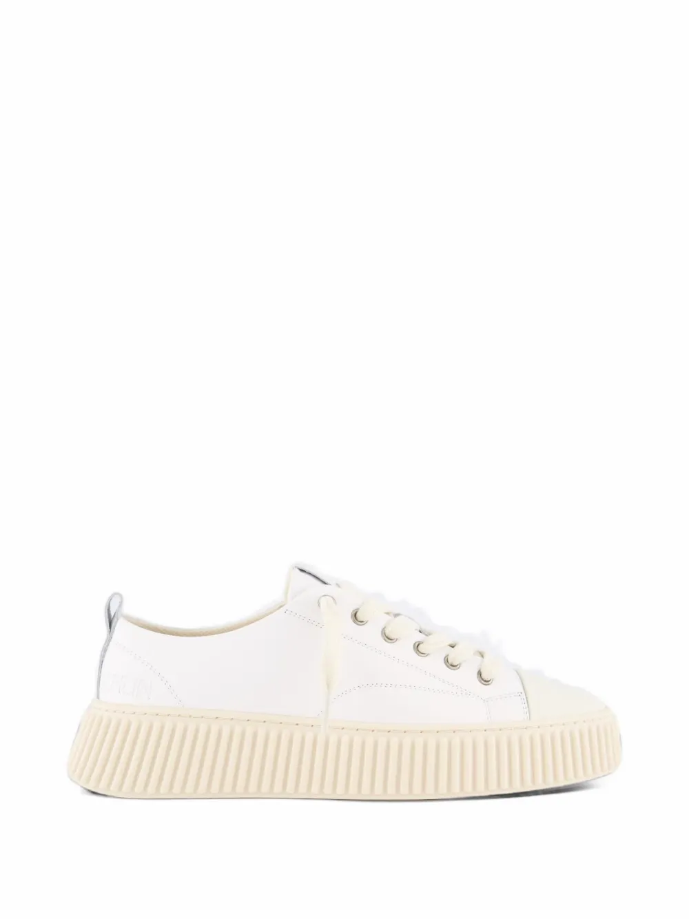 Rhun Treble leather sneakers - Weiß