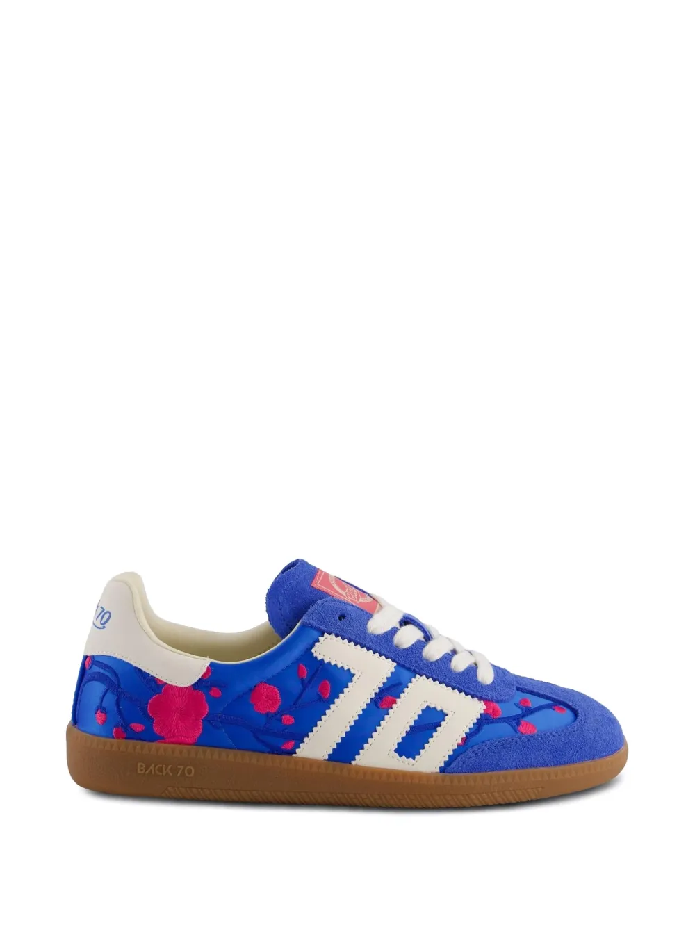 BACK 70 Ghost floral-embroidered sneakers