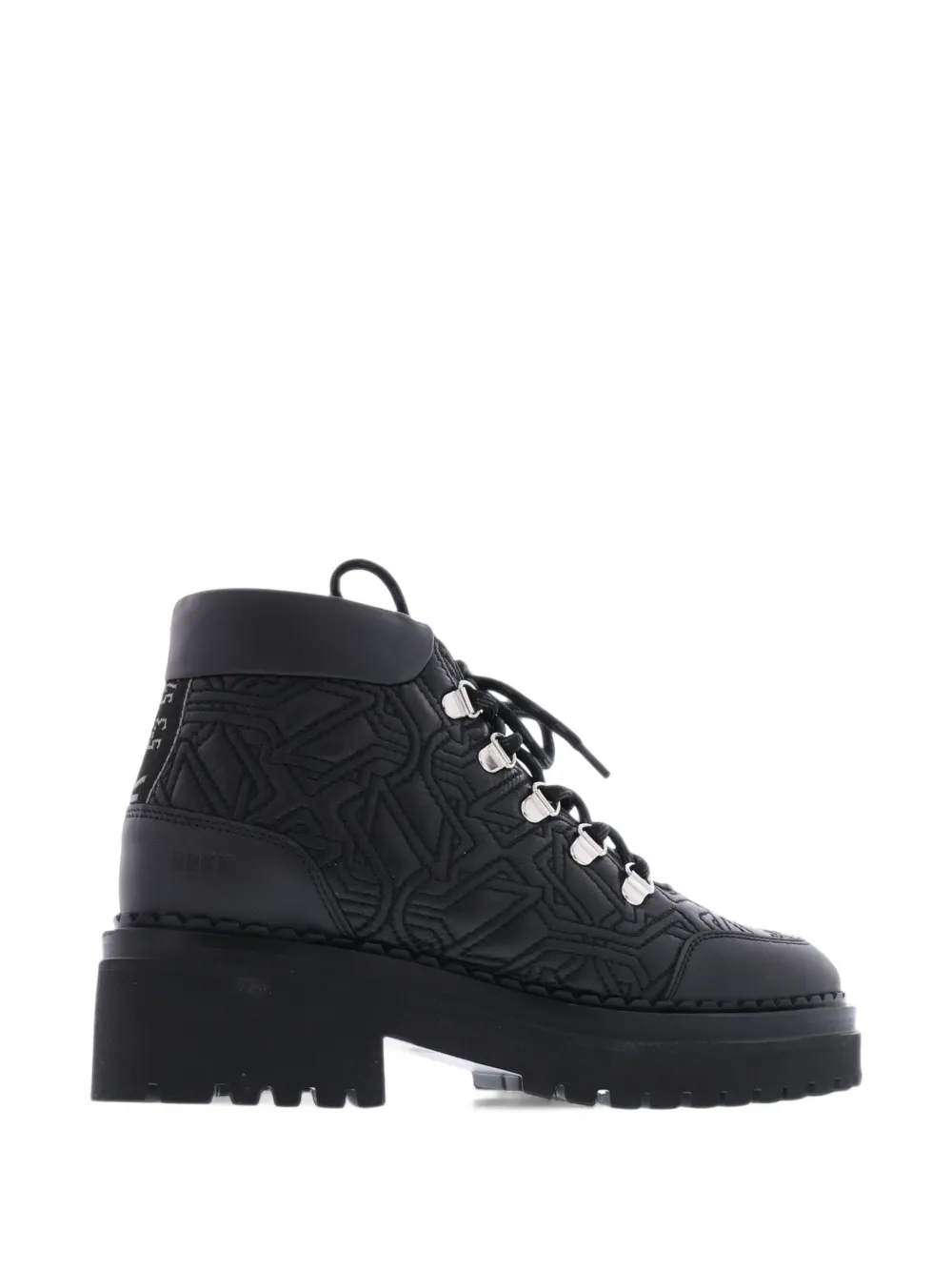 Nubikk Fae Stella quilted leather ankle boots - Noir Nubikk Fae Stella quilted leather ankle boots - Noir