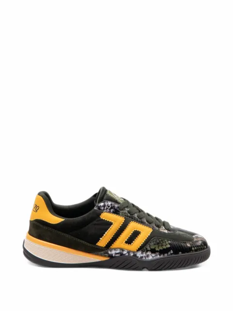 BACK 70 Fireball velvet sneakers