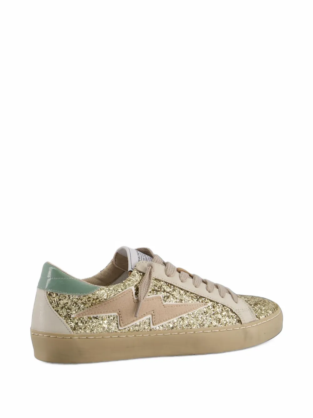 CORINA Retro3 glitter lightning-bolt sneakers