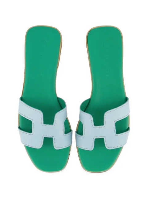 Gibaldi cut-out slippers