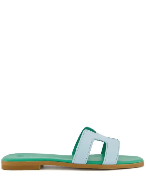 Gibaldi cut-out slippers