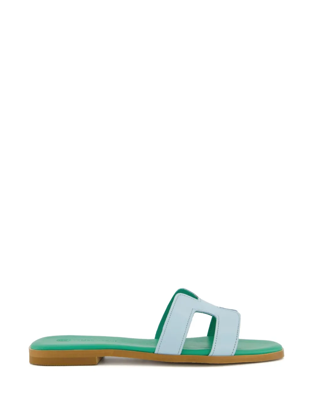 Gibaldi cut-out slippers - Grün
