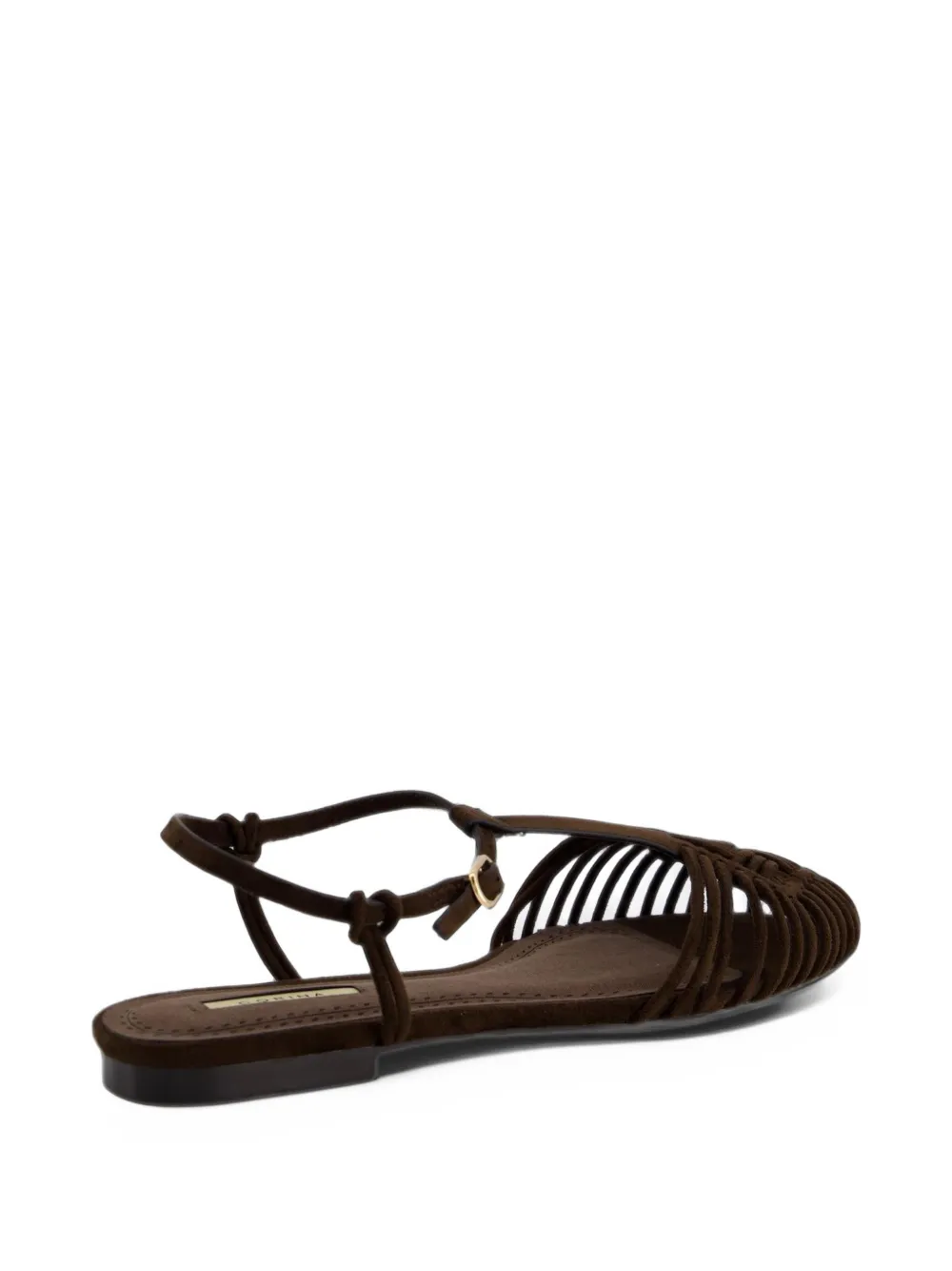 CORINA woven caged sandals
