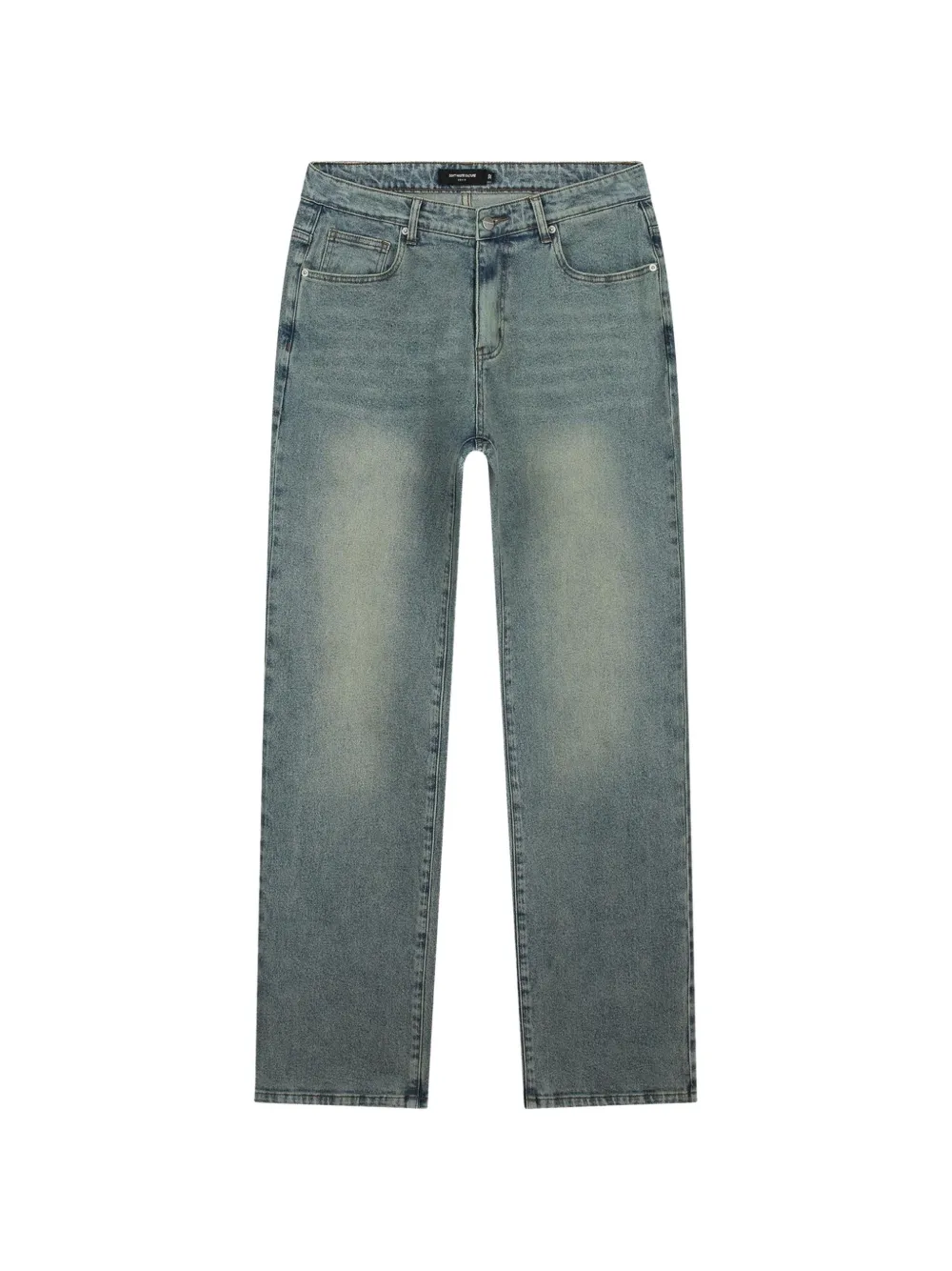 Don't Waste Culture Quiono faded jeans